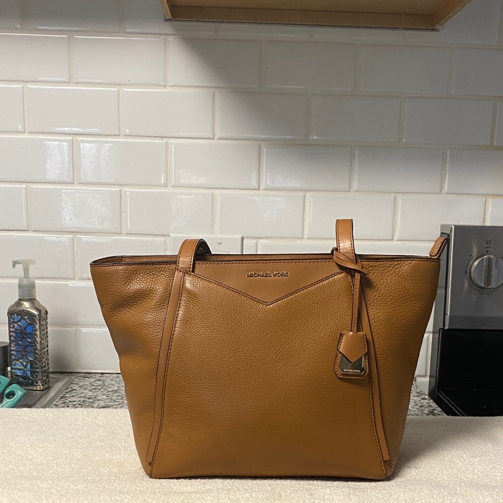Michael Kors Brown Leather Tote